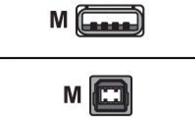 Produktbild Intermec CABLE USB-A TO USB-B 2M (2 m, USB 2.0)