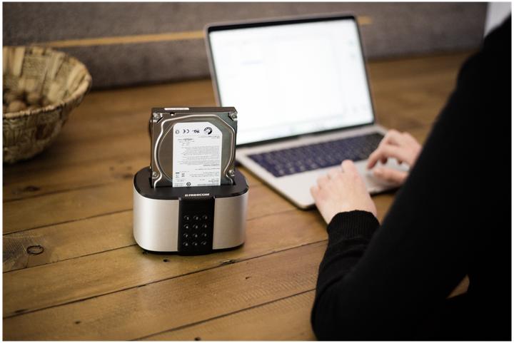 Actual product image Freecom mDock Keypad Secure / USB 3.1 Gen 1