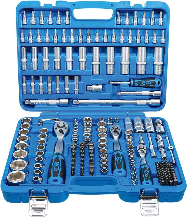 Image du produit BGS Jeu de clés à douille (3/8", 1/4", 1/2")