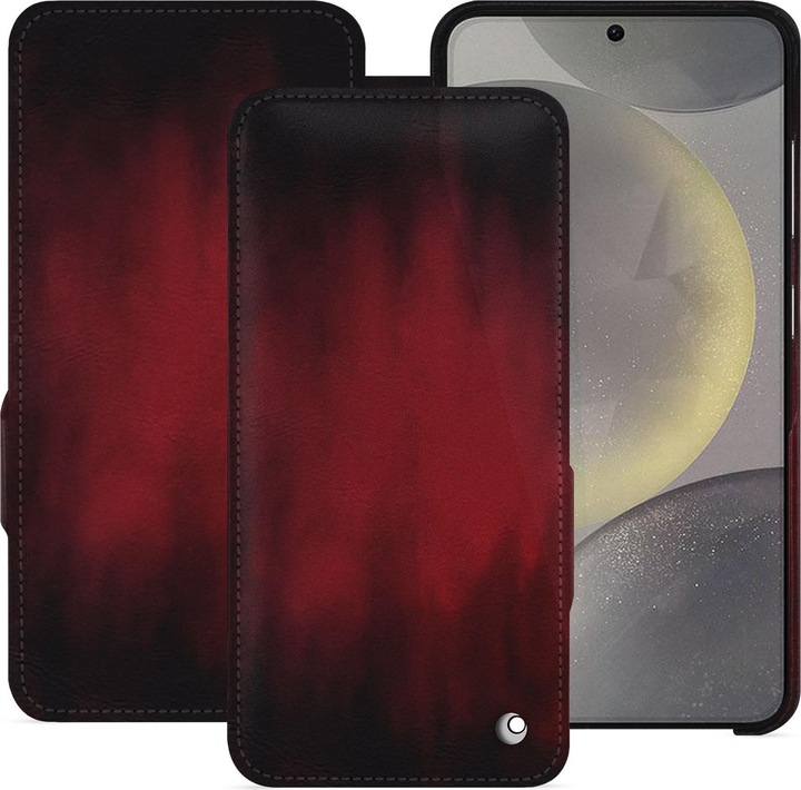 Actual product image Noreve Horizontal leather flap shell (Samsung Galaxy S24)
