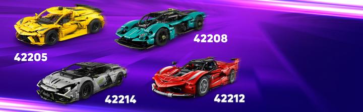 Image du produit LEGO Bugatti Chiron Pur Sport Hypercar (42222, LEGO Technic)