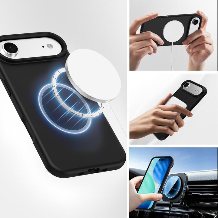 Produktbild 4smarts Cupertino, Rand, Apple, iPhone 17 Air, 16,8 cm (6.6"), Schwarz (Apple iPhone 17)