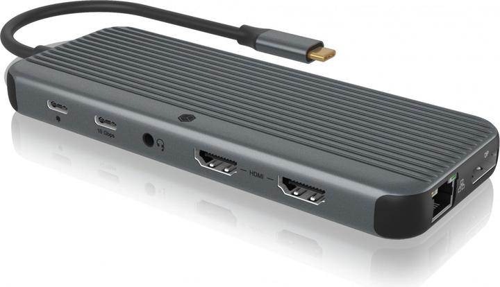 Immagine prodotto Icy Box IB-DK4060-CPD (USB-C, 12 Porti)