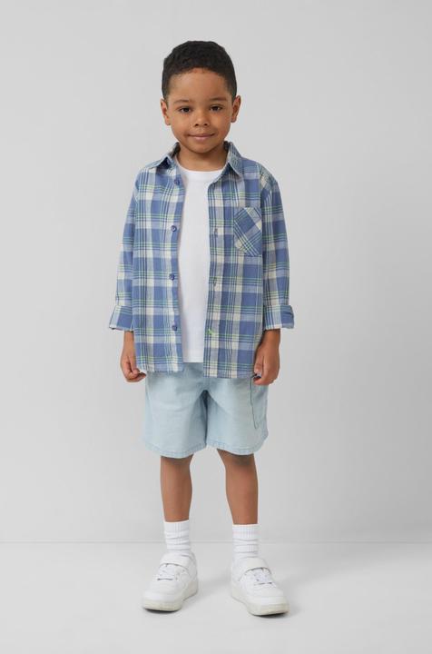 Actual product image S.Oliver T-Shirt Jerseyshirt aus Baumwolle mit Front- und Rückenprint (92)