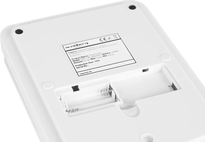 Produktbild Steinberg Briefwaage Paketwaage Präzisionswaage Plattformwaage Tischwaage 5 kg 0,1 g LCD