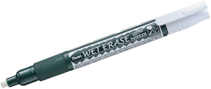 Image du produit Pentel Marqueur à craie effaçable à l'eau - Marqueur à craie (Blanc, 4 mm, 1 x)