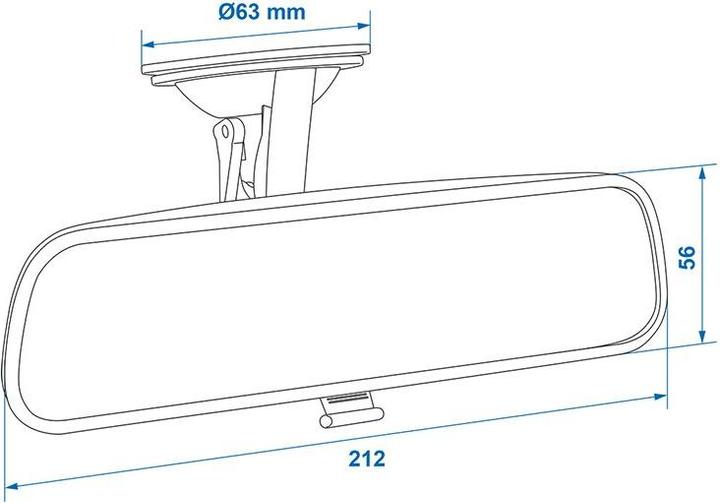 Produktbild ProPlus Rückspiegel