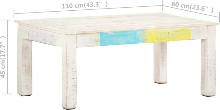 Immagine prodotto vidaXL Couchtisch (110 x 60 x 45 cm)