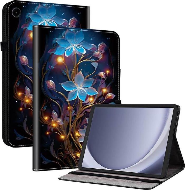 Actual product image Cover-Discount Galaxy Tab A11 / A9 - Etui mit stilvollem Motiv (Galaxy Tab A9)
