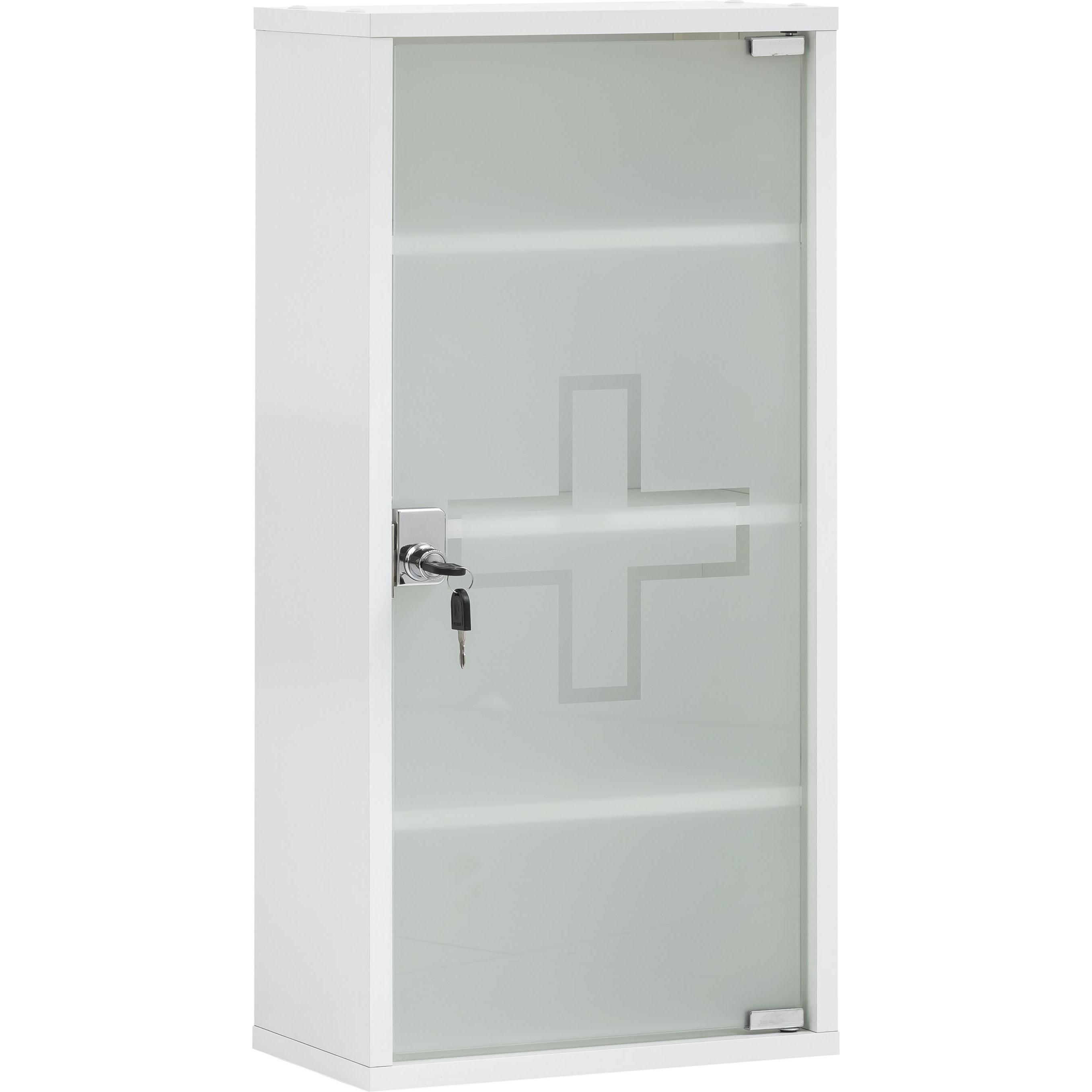 Schildmeyer, Badezimmerschrank, Wido Medizinschrank weiss glanz