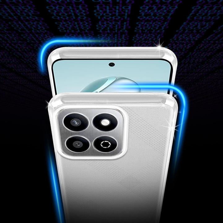 Actual product image Cadorabo Bumper Case for Honor 200 Smart / X7c / play 60 Plus TPU Ultra Slim AIR (Honor X7c)