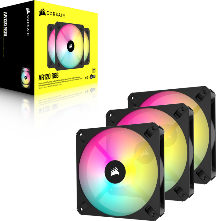 Actual product image Corsair AR120 (120 mm, 3 x)