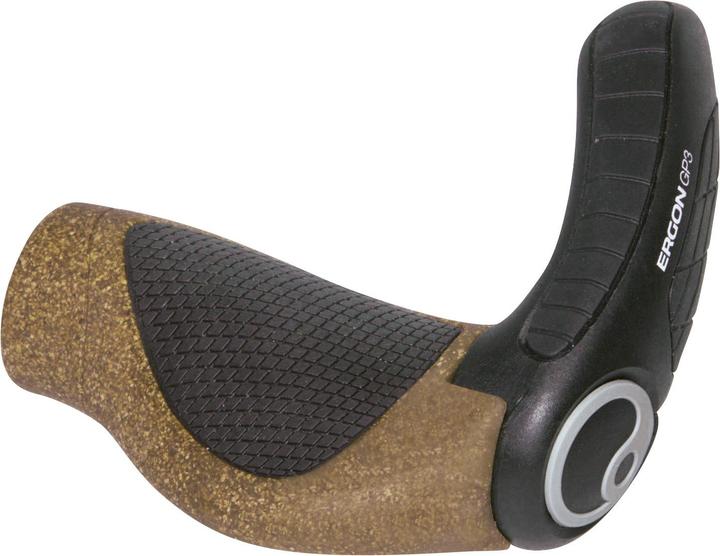 Actual product image Ergon GP3-L Grips BioKork Rohloff/Nexus