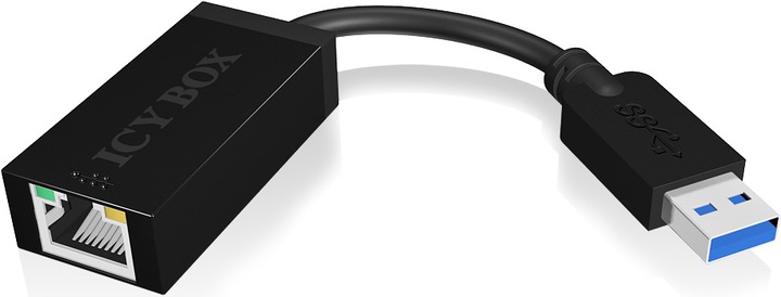 Actual product image Icy Box USB 3.0 to (Ethernet / Lan, 15.20 cm)