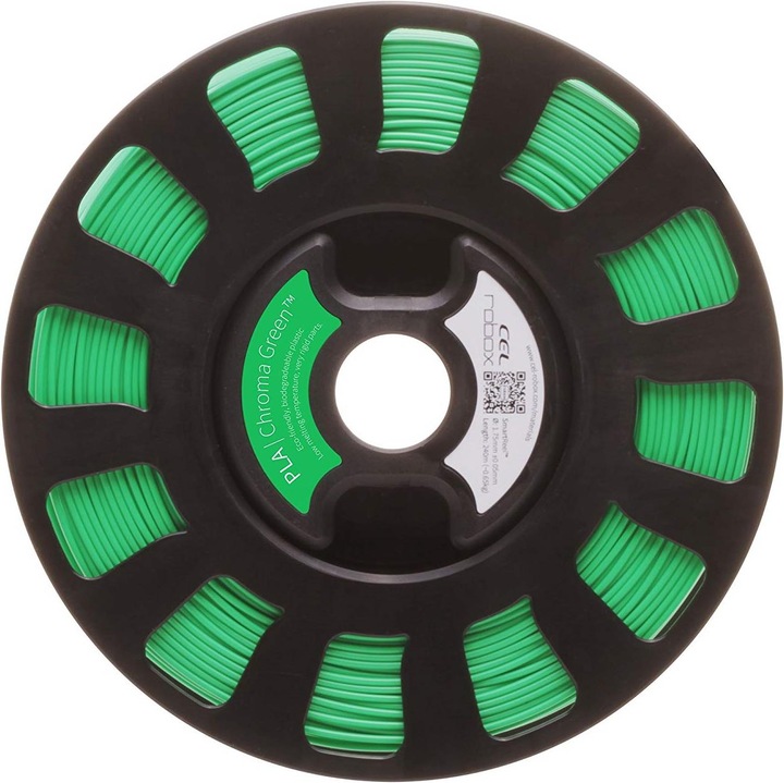 Actual product image Robox Filament (PLA, 1.75 mm, 700 g, Green)