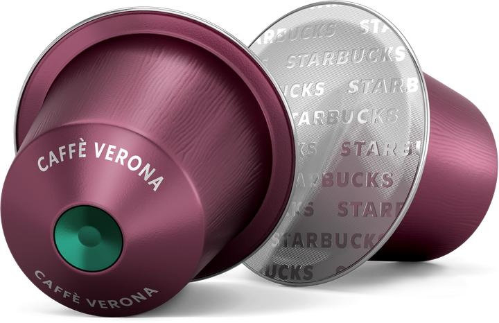 Actual product image Starbucks Caffè Verona by Nespresso Dark Roasts (10 x Port.)