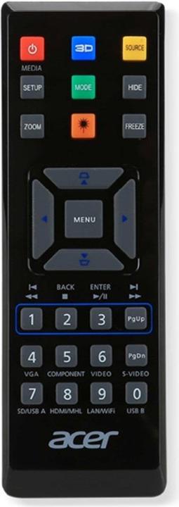 Acer Universal projector remote control (Universal remote control, Infrared)