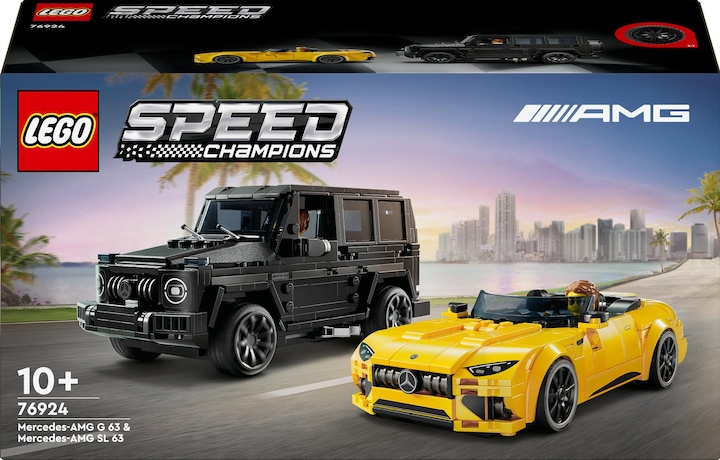 Actual product image LEGO Mercedes-AMG G 63 & Mercedes-AMG SL 63 (76924, LEGO Speed Champions)