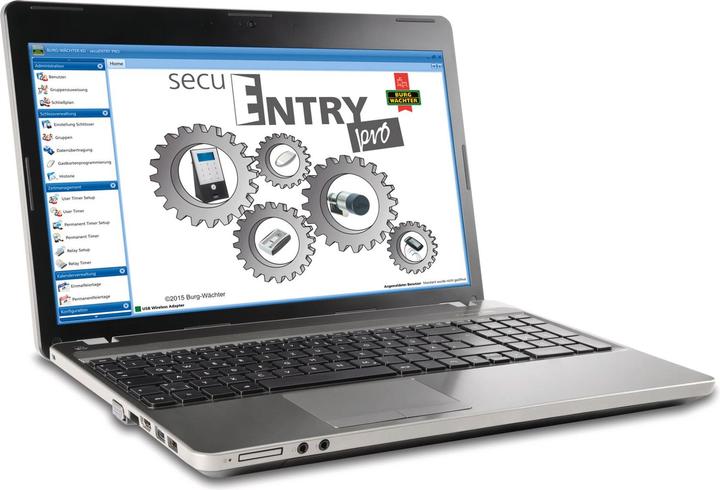 Actual product image Burg Wächter secuENTRY pro 7083 System Software
