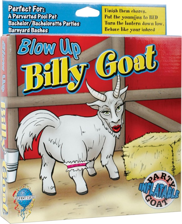 Actual product image Pipedream Blow Up Billy Goat