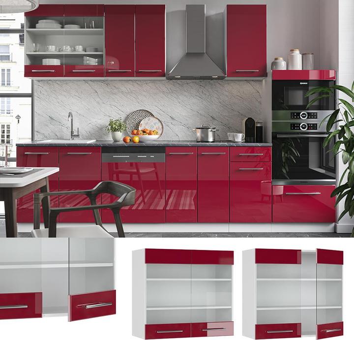 Produktbild Vicco Küchenglasschrank Fame-Line (80 x 34.10 x 72 cm)