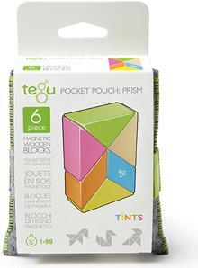Produktbild Tegu Holzprisma farbig mit Beutel