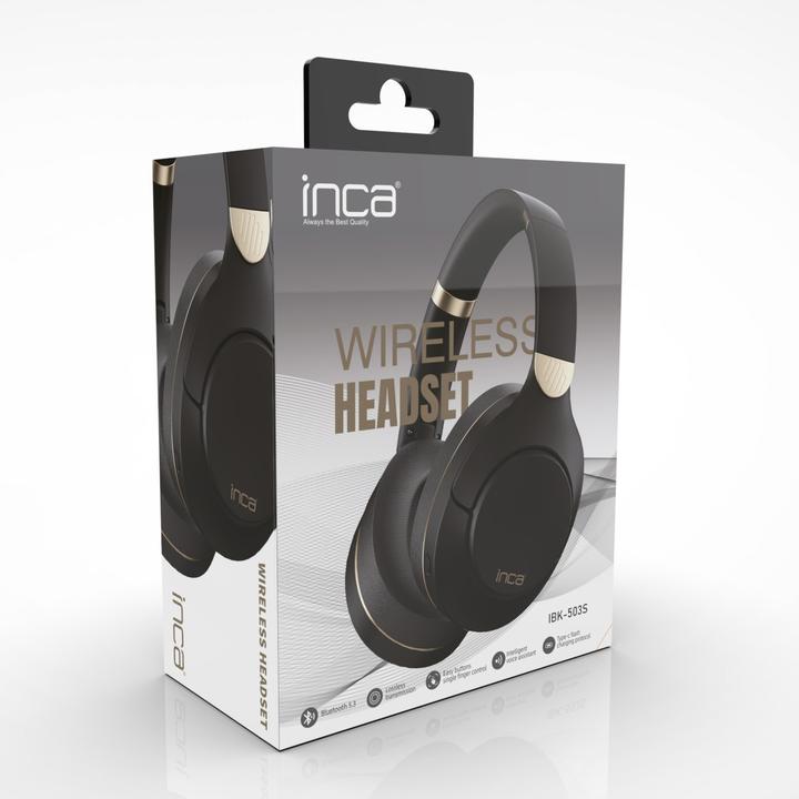 Immagine prodotto Inca Bluetooth Headset IBK-503S Version: 5.3 (12 h, Senza fili)