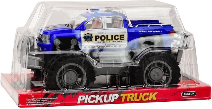 Immagine prodotto Lean Toys Blauer Polizei-Pickup-Wagen