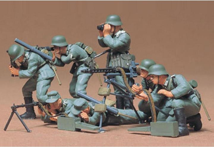 Tamiya 1:35 Fig.-Set Dt. MG Truppen (7)