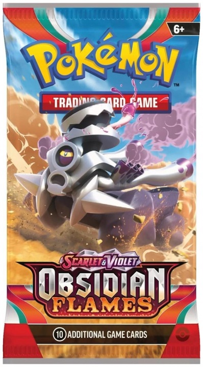 Image du produit Pokémon Obsidian Flames (Anglais, Pack de boosters)
