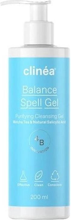 Clinéa Clinea Clinea Balance Spell Gel Purifying Cleansing Gel - 200 Ml (Reinigungsgel, 200 ml)