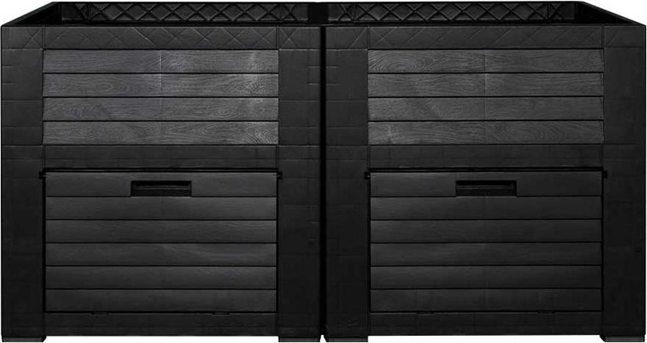 Actual product image Weber Home Raised bed with storage compartments