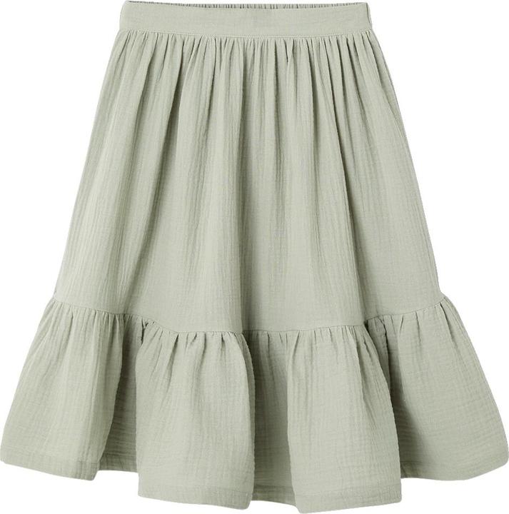 Actual product image Vertbaudet Festliches Mädchen-Set: Blusentop & Volantrock aus Musselin (92)