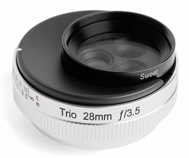 Produktbild Lensbaby Trio 28 Nikon Z (Nikon Z, Vollformat, APS-C / DX, Micro Four Thirds)