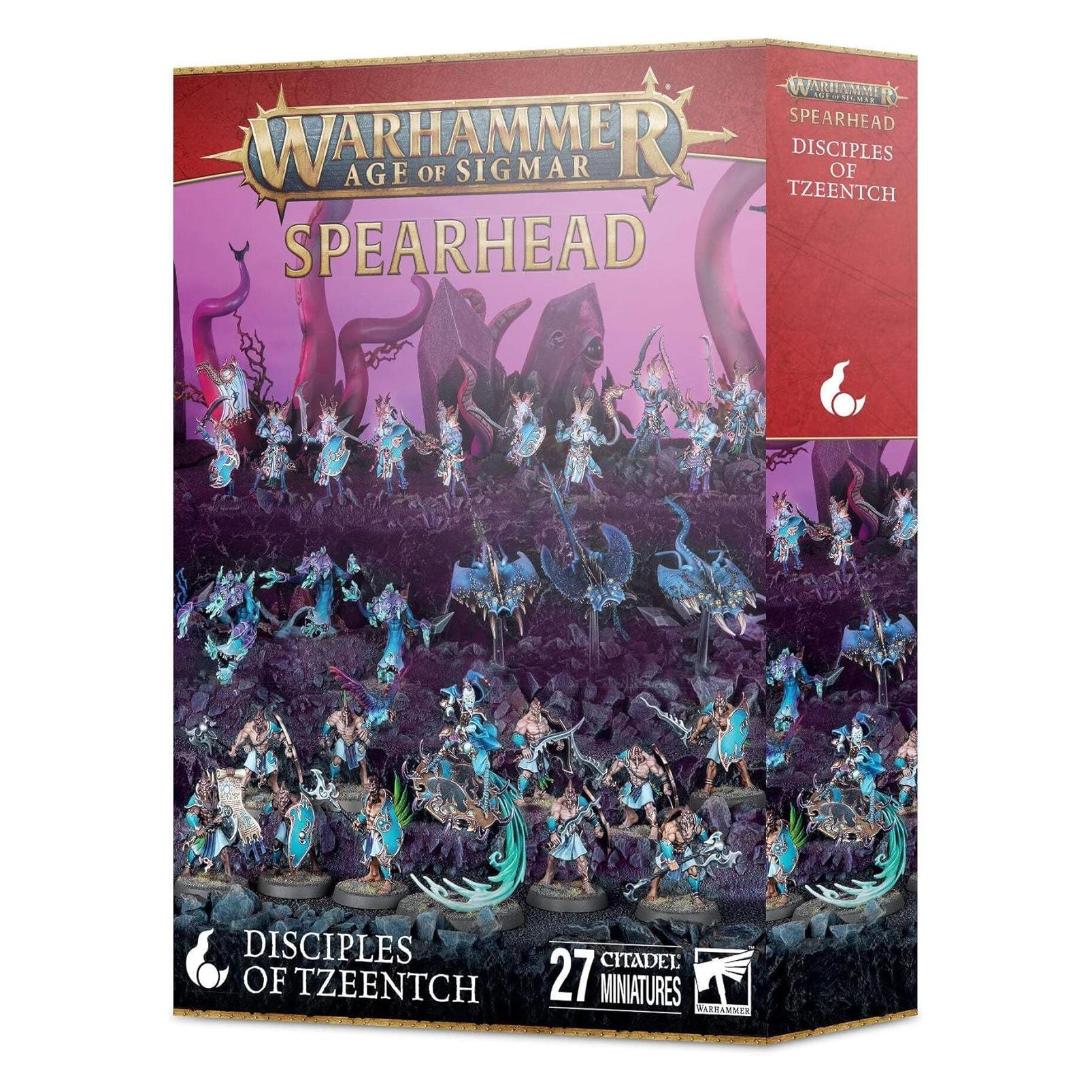 Games Workshop Warhammer AoS - Speerpunt Discipelen Van Tzeentch (Plastic)