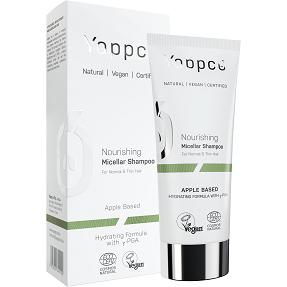 Yappco, Shampoo, Mizellar Shampoo für normales und dünnes Haar Eco 200 ml - (200 ml, Flüssiges Shampoo)