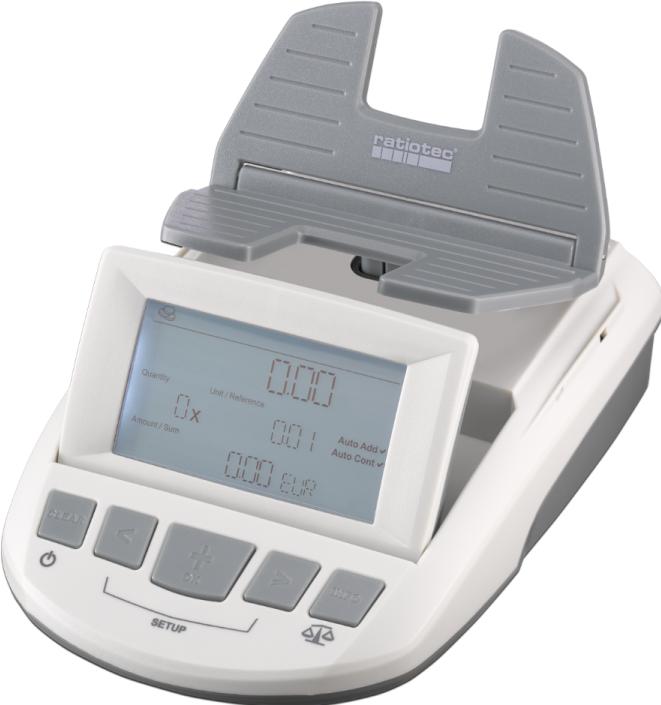 Actual product image ratiotec Money Scale RS 1000 (Made in Germany) (Bank note counter, Coin counter)