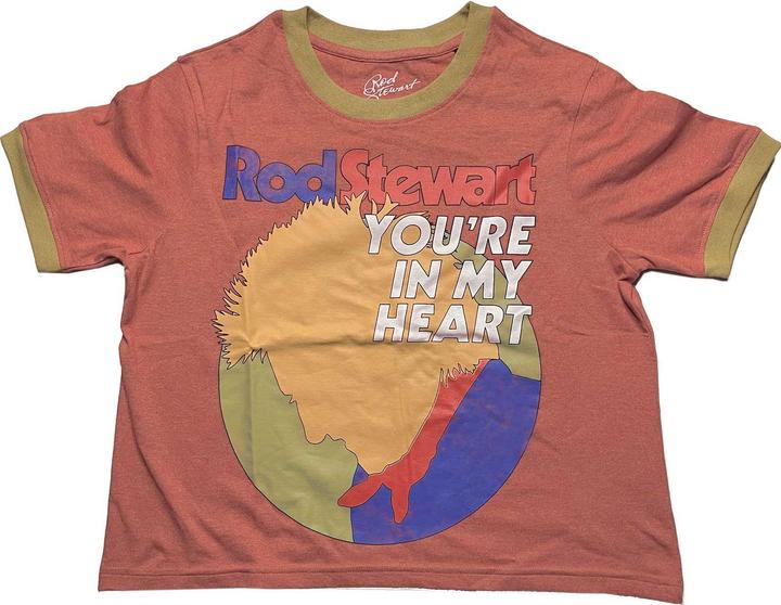 Produktbild Rod Stewart In My Heart (Orange, Yellow) Crop Top (Girlie) (M)