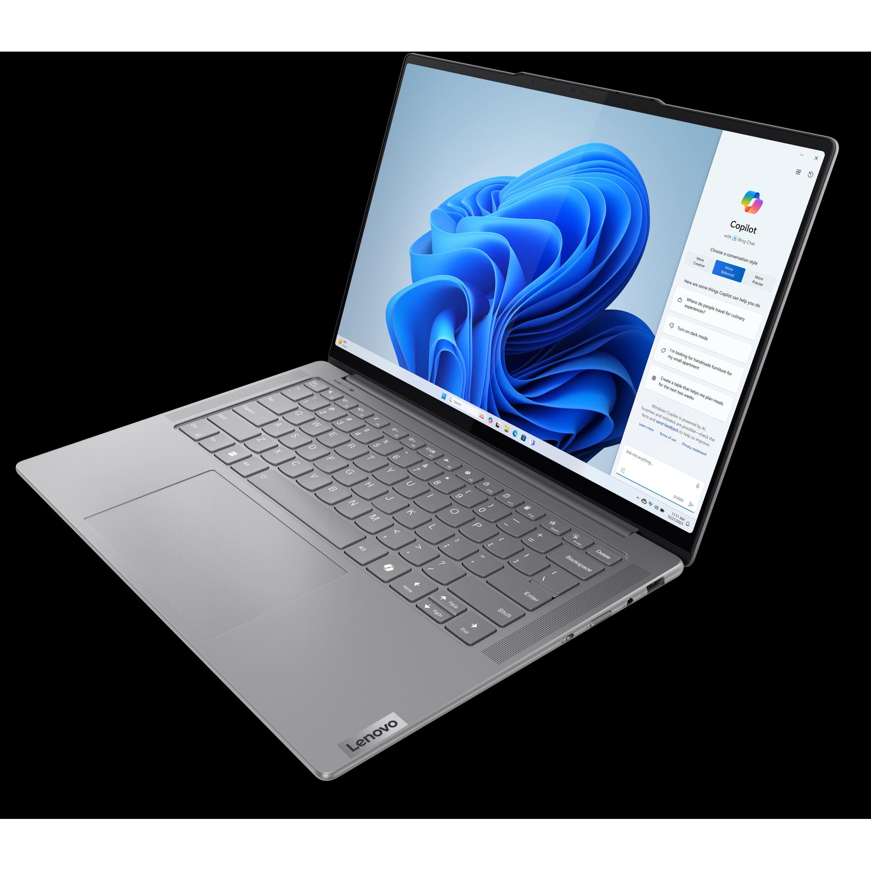 Thumbnail - Lenovo Yoga Pro 7 (14.50", Intel Core Ultra 7 155H, 32 GB, 1000 GB, DE), Notebook, Grau