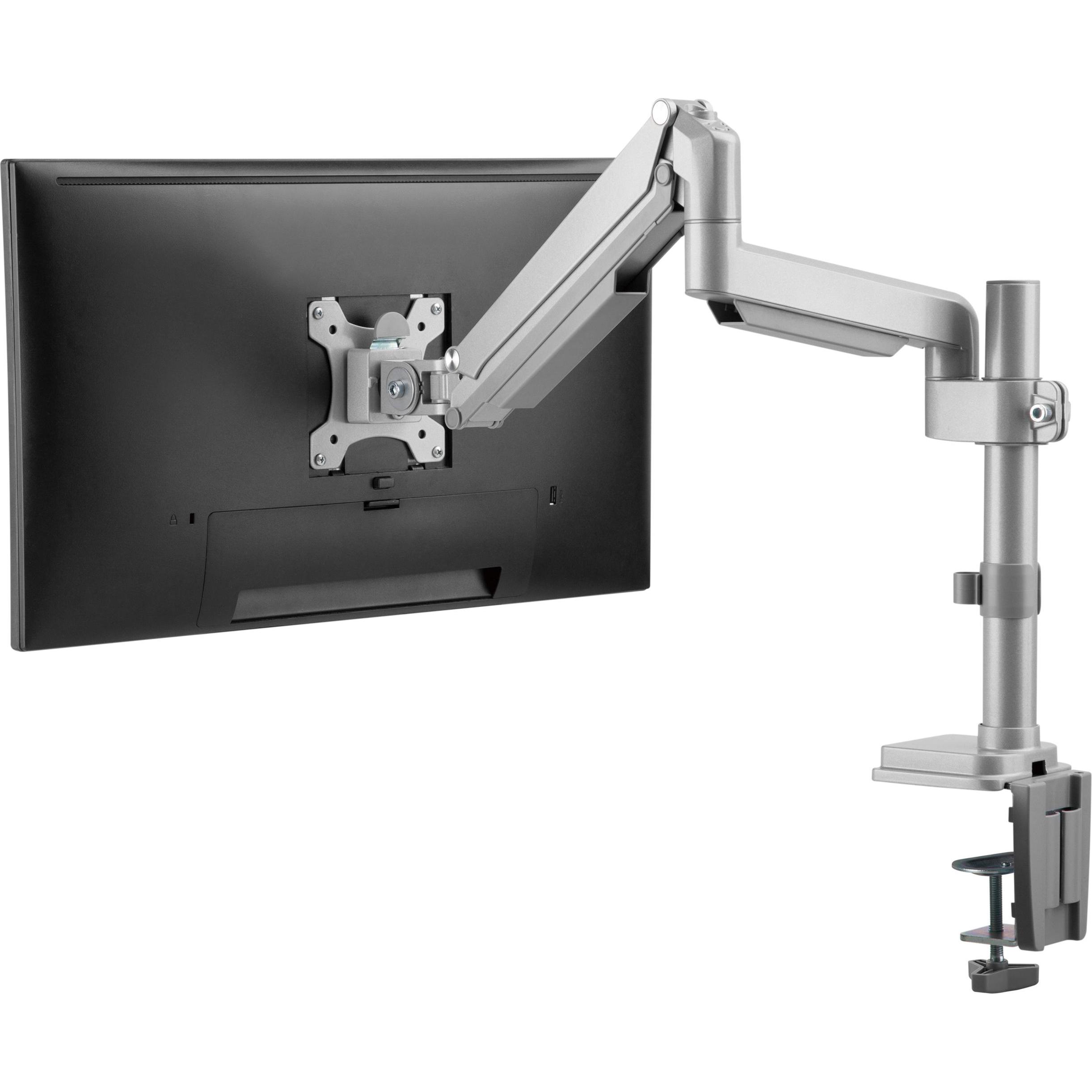 equip Montaggio su tavolo (Tavolo, 27.01", 9 kg), Supporto per monitor, Argento