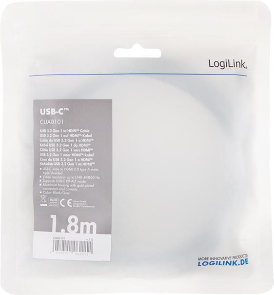 Produktbild LogiLink Adapterkabel (1.80 m)