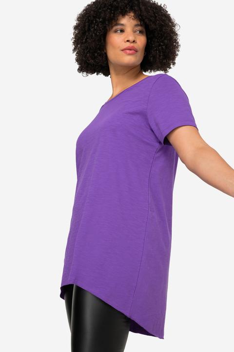 Produktbild Angel of Style Longshirt, Rundhals, Halbarm, gerundeter Saum (58)