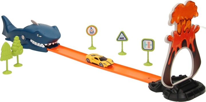 Actual product image Shark Car Launch Track Set