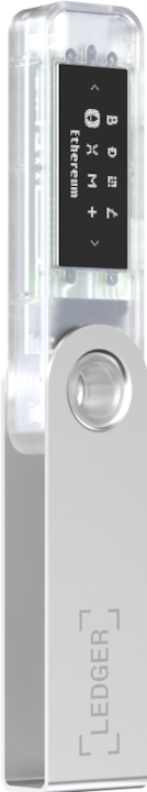 Produktbild Ledger Nano S Plus - Transparent (Litecoin, Ethereum Classic, Dogecoin, Bitcoin, Dash)