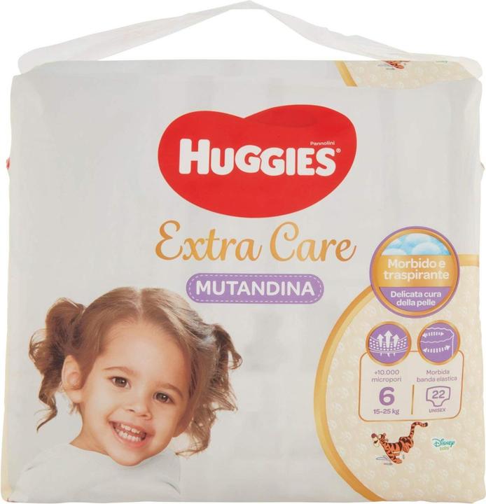 Produktbild Huggies Extra Care (Gr. 6, Halbmonatsbox, 22 Stk.)