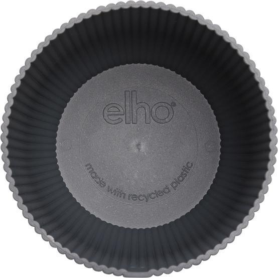 Actual product image Elho Blumentopf Vibes Fold Rund 30 cm Schwarz (30 x 27 cm)