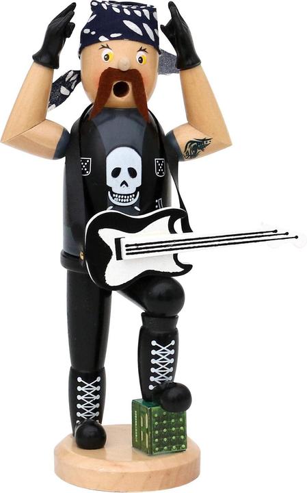 Actual product image Dekohelden24 Smoking Man Heavy Metal Rocker