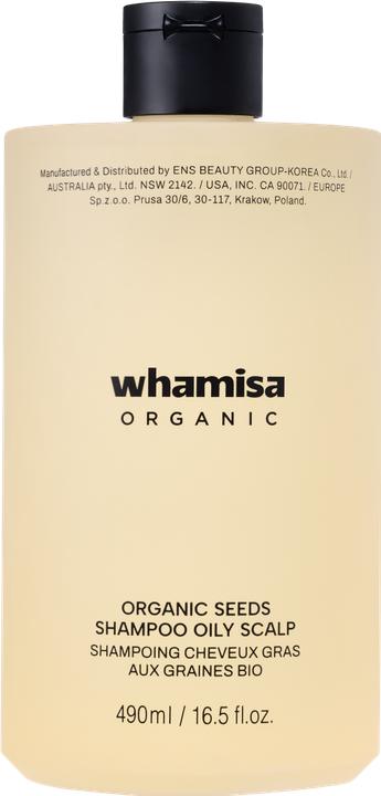 Immagine prodotto Whamisa Shampoo ai semi biologici (490 ml, Shampoo liquido)