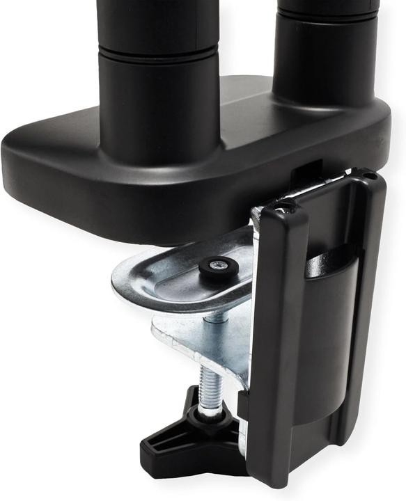 Actual product image Value LCD double arm, table mounting, space-saving, spring, 6 joints (Table, 32", 9 kg)