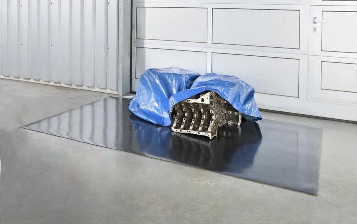 Actual product image Coba Europe EPDM00001C Industrial rubber EPDM (140 x 140 cm)